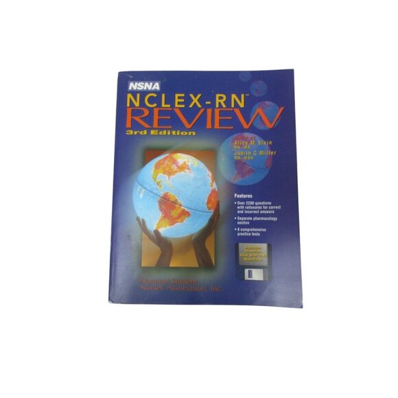 NSNA, NCLEX - RN Review Delmar Cengage Learning 1994 Paperback Judith C. Miller - Picture 1 of 7